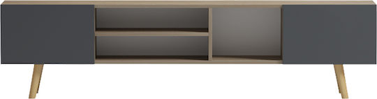 Елемент За Телевизор Osclo Антрацит М160xД30xВ53.5cm