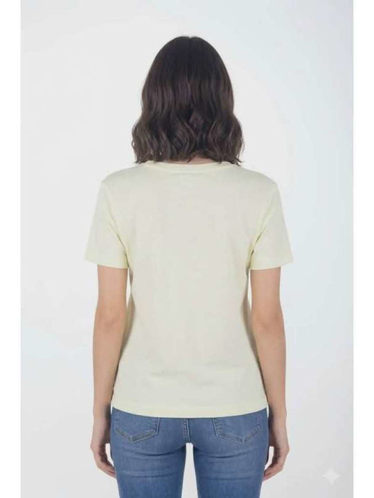 Damen T-Shirt Gelbe