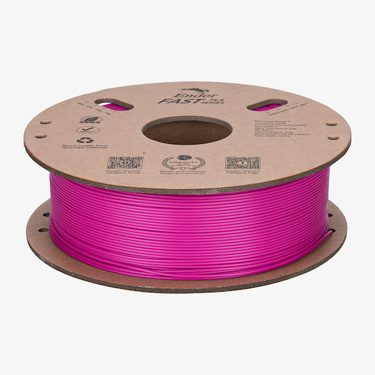 Creality3D PLA 3D Printer Filament 1.75mm Purple 1kg 3301010444 1τμχ (Spool)