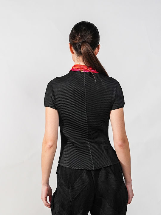 Damenbluse Schwarz