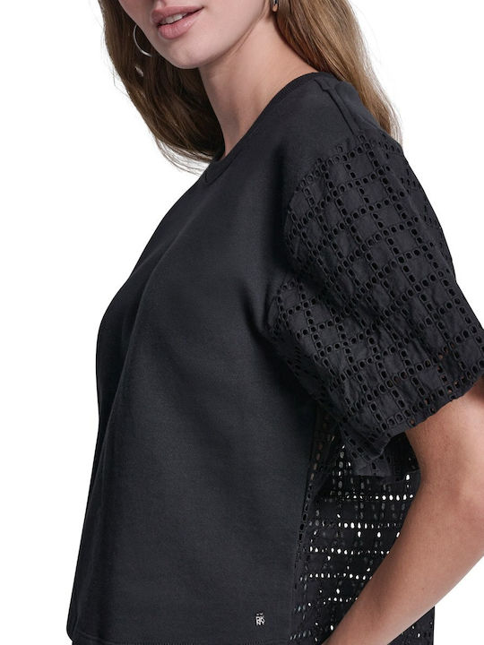 DKNY Блуза Черна DKNY Блуза Черна