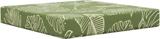 vidaXL Pernă De Canapea De Grădină Cu Spătar Verde 3 Buc 60x60 Cm