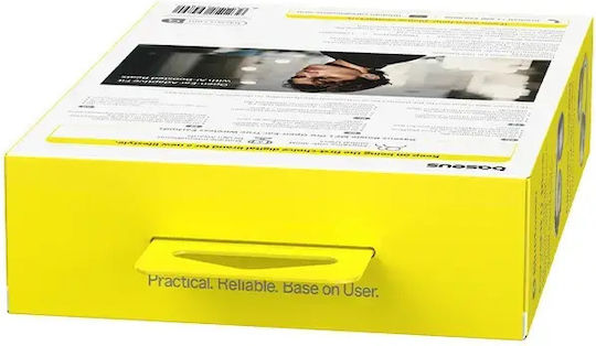 Baseus Bowie MC1 Pro Open Ear Bluetooth Handsfree Headphones with Sweat Resistance and Charging Case Silver