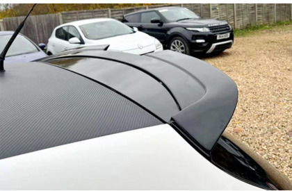 Car Rear Spoiler Roof Seat Ibiza 2018+ Black Glossy Oem