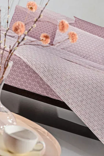 Guy Laroche Sandy Σετ Μονό 3τμχ 170x200εκ. Ροζ