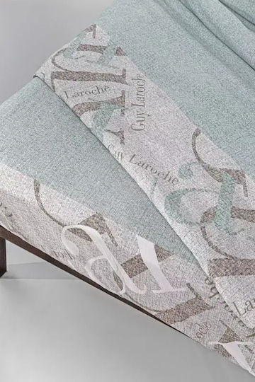 Guy Laroche Passport Super-Double Bed Sheets Set With Fitted Sheet 170x200+32cm 4 Pieces