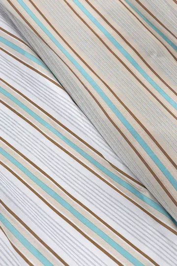 Guy Laroche Pinstripe Комплект Чаршафи За Двойно Легло С Еластична Лента 170x200+32см 4 Части