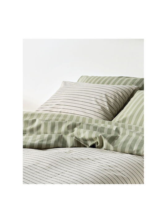 Kentia Arlo Module Cearceafuri De Pat Semi Duble Cu Hugger Din Cauciuc 120x200+35cm Verde (3 Buc)