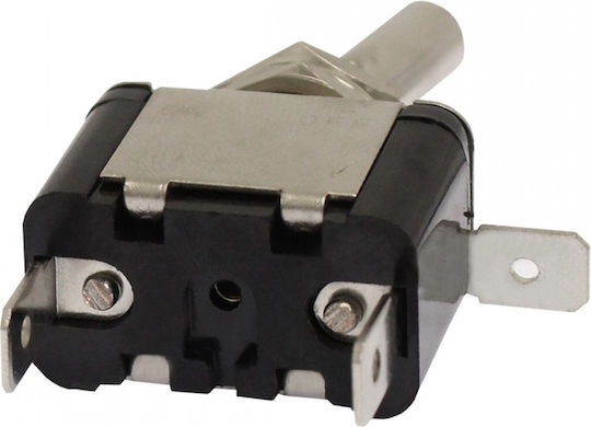 Airplane Type On Off Switch 2 Pins 12V Xm-w11054-1 Green