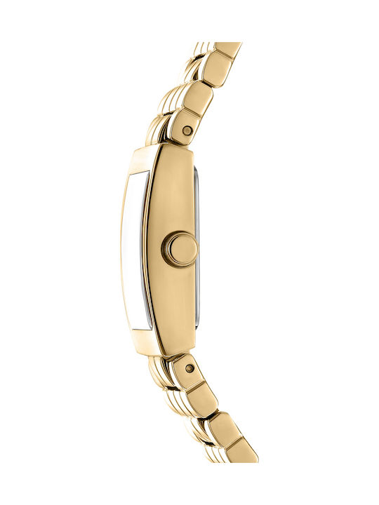 DKNY Γυναικείο Ρολόι 25.5mm Μπαταρίας με Χρυσό Μεταλλικό Μπρασελέ