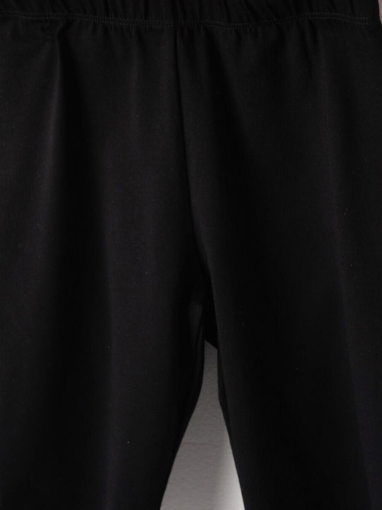 Kids Set with Leggings Summer 2 Pieces White-Black