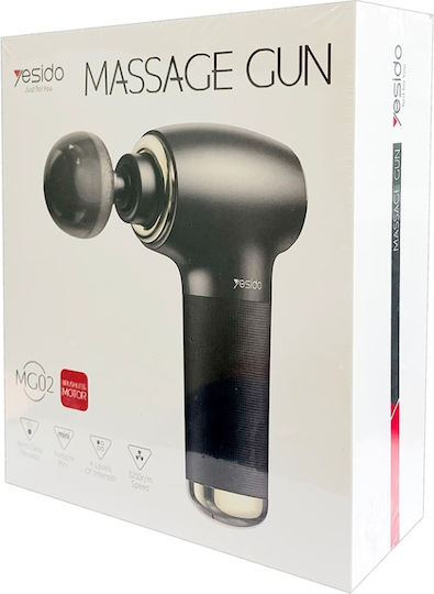 Yesido Xmart Massagepistole für den Körper mit Vibration Schwarz