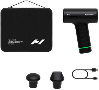 Hyperice Hypervolt Go 3 Πιστόλι Μασάζ για το Σώμα με Δόνηση