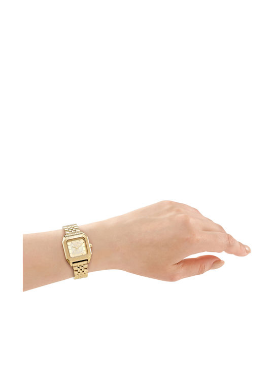 DKNY Womens Watch Battery with Gold Metal Bracelet DKNY Womens Watch Battery with Gold Metal Bracelet