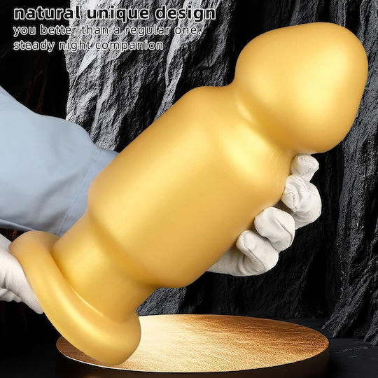 Kinksters Anal Dildo Large Gold