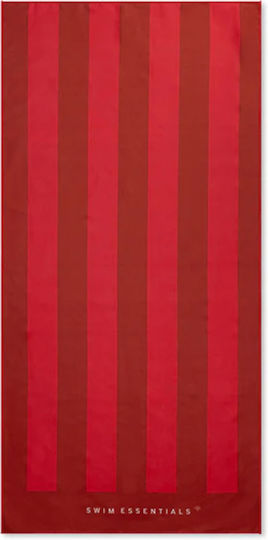 Swim Essentials Kids' Beach Towel Microfiber Red Crabby 135x65 Cm