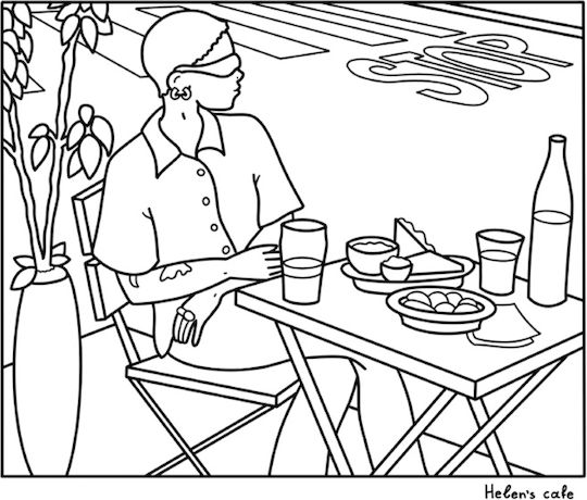 Anti-Stress Colouring Book Kutsunia City (Miscellaneous Designs)