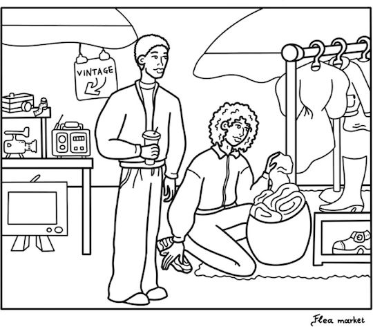 Anti-Stress Colouring Book Kutsunia City (Miscellaneous Designs)