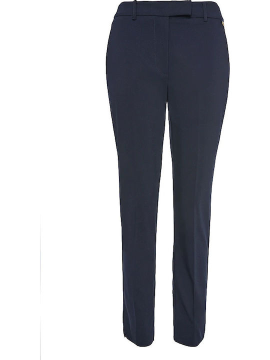 Damenhose in Regulärer Passform Blau Marine