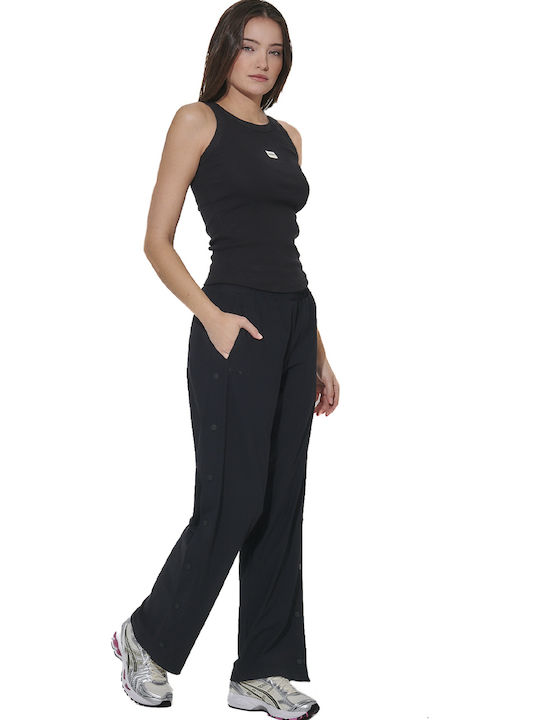 Pantalon Dama Tesatura Negru