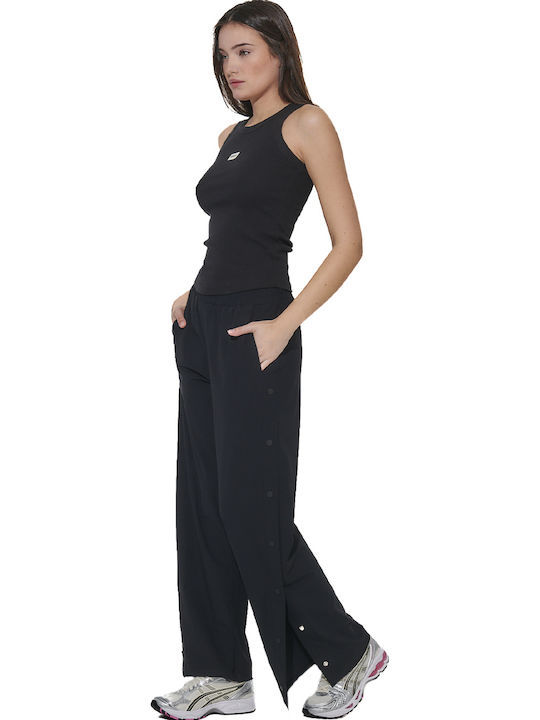 Pantalon Dama Tesatura Negru