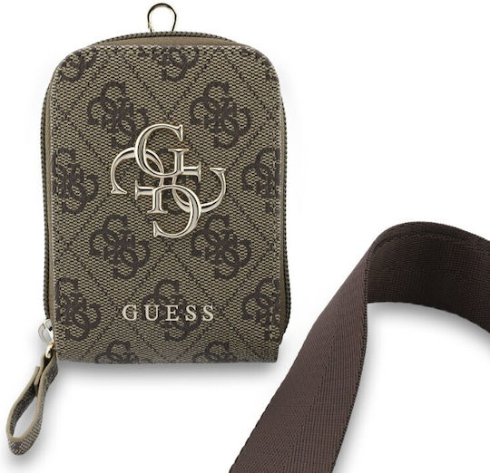 Guess Guess Strap Pu 4g Brieftasche Synthetisches Leder Braune