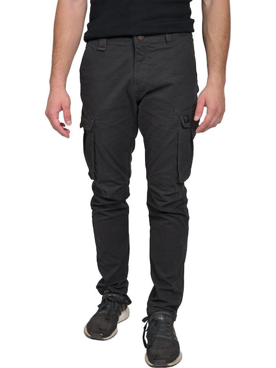Παντελόνι Cargo Ελαστικό Dark Grey