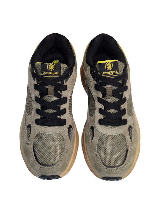 Ανδρικά Sneakers Λαδί