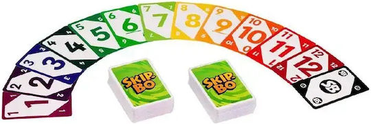 Επιτραπέζιο Παιχνίδι Skip.bo για 6 Παίκτες 7+ Ετών JMM20 (EN) Mattel