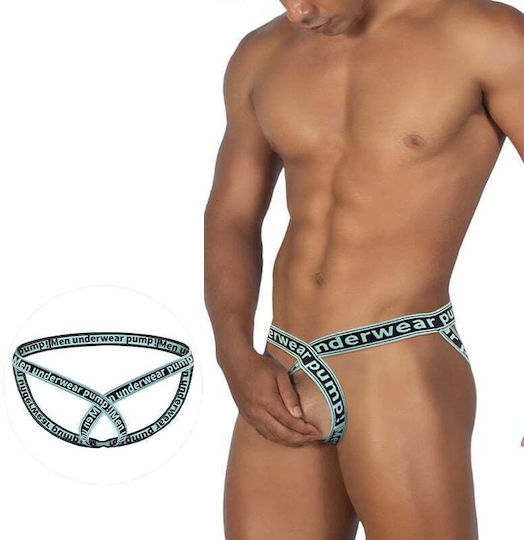 Pump Addicted Herren Sexy Unterwäsche Jockstrap Blau