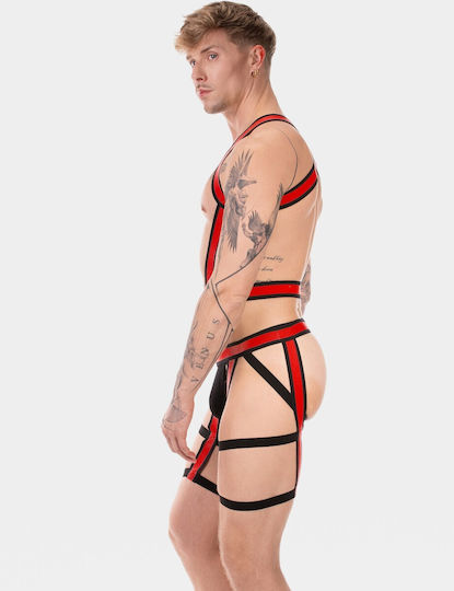 Barcode Berlin Ανδρικό Harness Κόκκινο