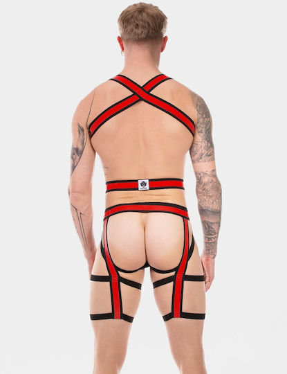 Barcode Berlin Ανδρικό Harness Κόκκινο