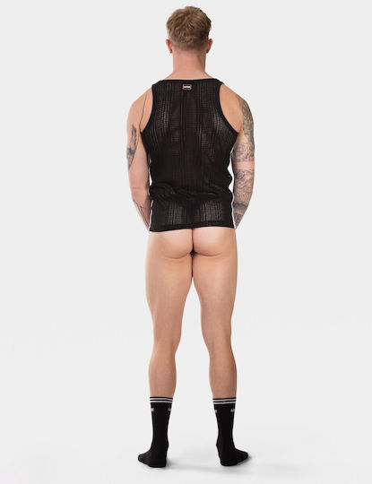 Barcode Berlin Sexy Ανδρικό Top Μαύρο