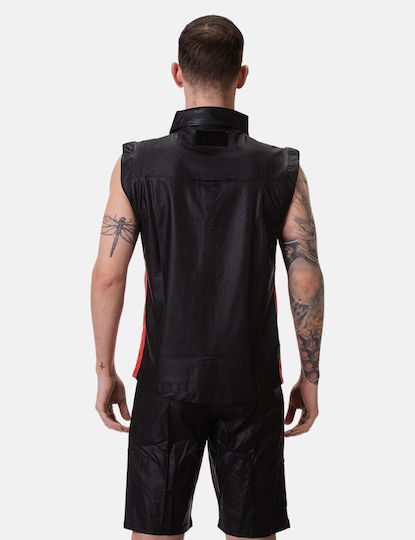 Barcode Berlin Sexy Ανδρικό Top Μαύρο