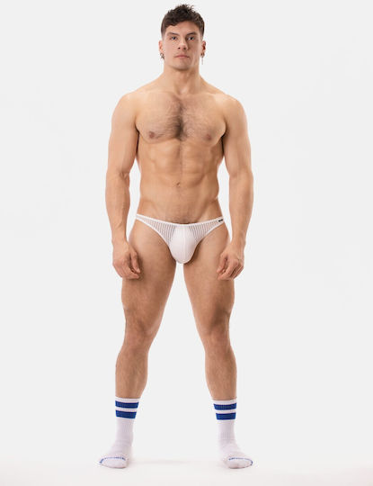 Barcode Berlin Lenjerie Sexy Bărbați Slip Alb
