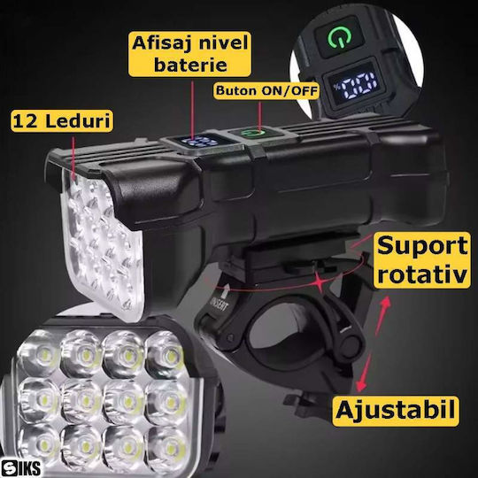 Lumină Reîncărcabilă pentru Bicicletă