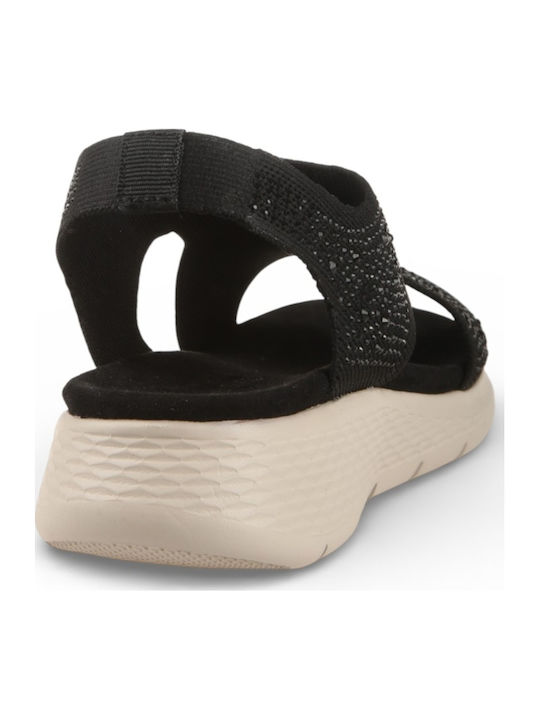 Women's Flat Sandals Black