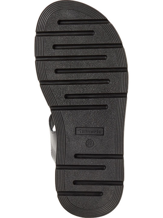 Leather Women's Sandals Black