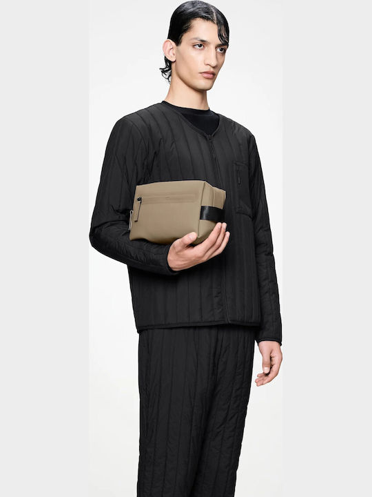 Rains Neseser Wash Bag Zip W3 Bej 16000-133 Bej