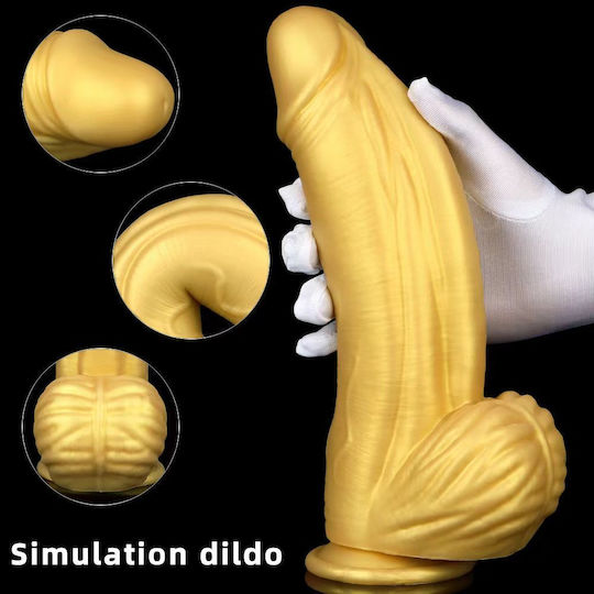 Kinksters Ρεαλιστικό Dildo Χρυσό