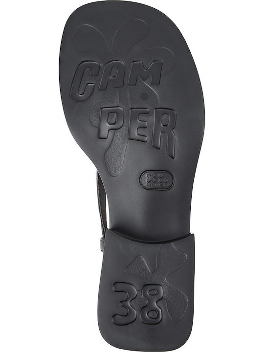 Dana Leather Women's Sandals Black