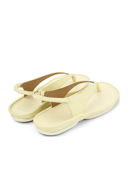Sandale De Piele Dama Galbene