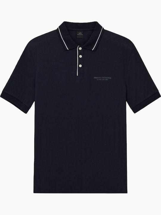 Polo Short Sleeve Blue Blouse