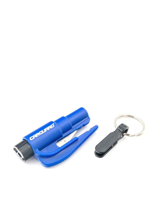 Set 1 Notfall Auto Schlüsselanhänger Carguard Sicherheitsgurt Cutter + Fensterbrecher Hammer