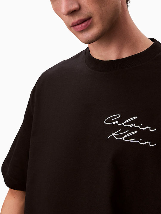 T-shirt Μαύρο