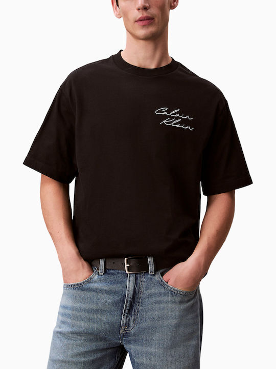 T-shirt Μαύρο