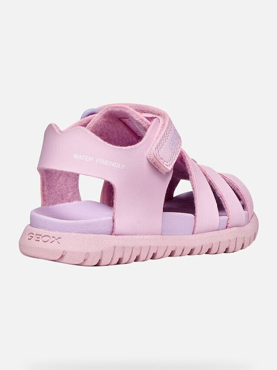 Παιδικά Πέδιλα B Sandal Fusbetto Ανατομικά Ροζ