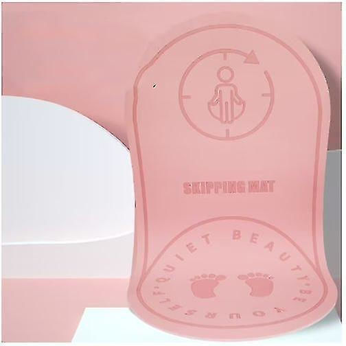 Saltea de Gimnastică Yoga Roz (127x63x0.3cm)