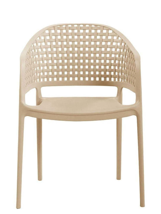 Gartenstühle Außenbereich Rattan Cuba Braun