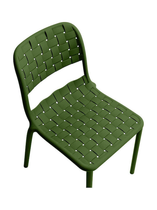 Outdoor Chair Polypropylene Tonic-c Olive